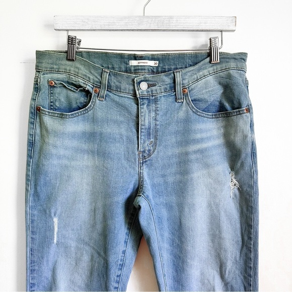 Levi's Mid Rise Boyfriend Jean Slate Era W30 - Picture 6 of 10